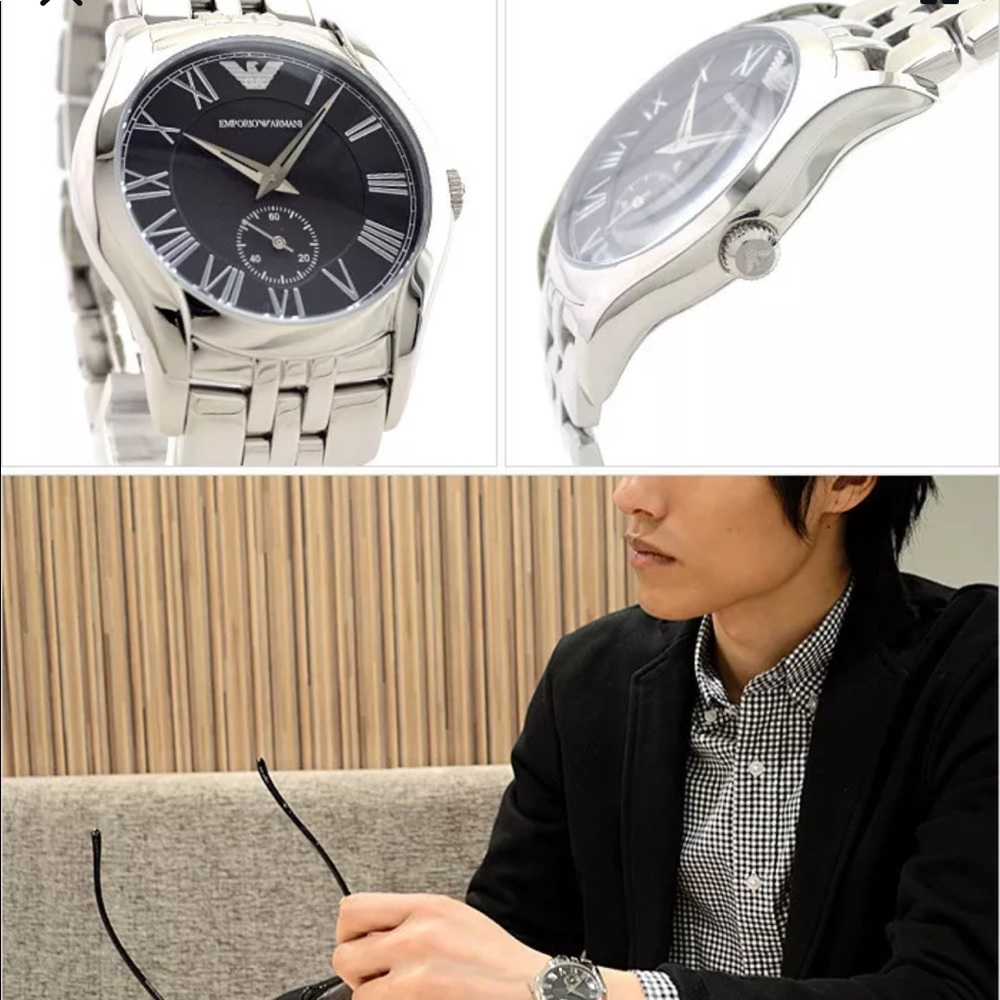 BRAND NEW EMPORIO ARMANI AR1710 MENS WATCH $139 - Picture 15 of 15
